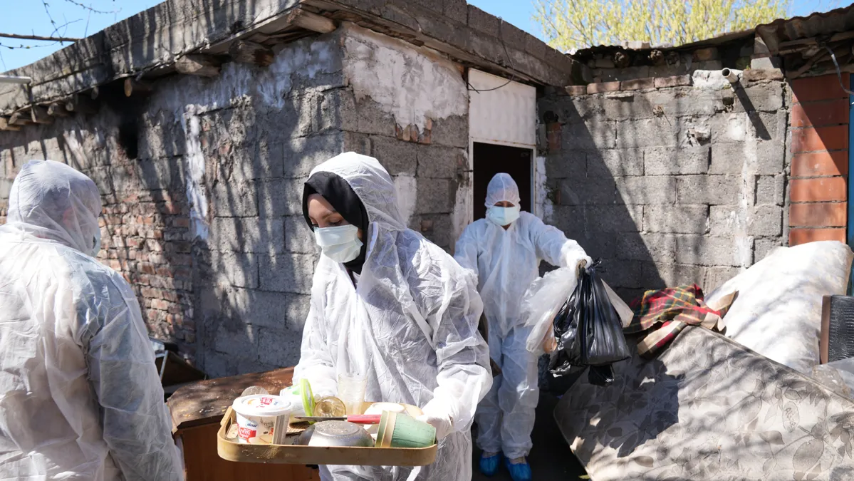 Evde Temizlik ve Kişisel Bakım Desteği Sağlandı