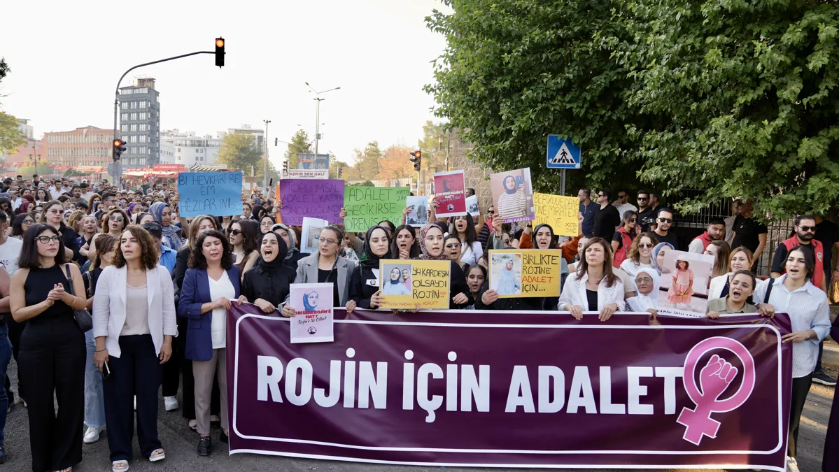 Eşbaşkan Ayaz, Rojin Kabaiş için adalet yürüyüşüne katıldı