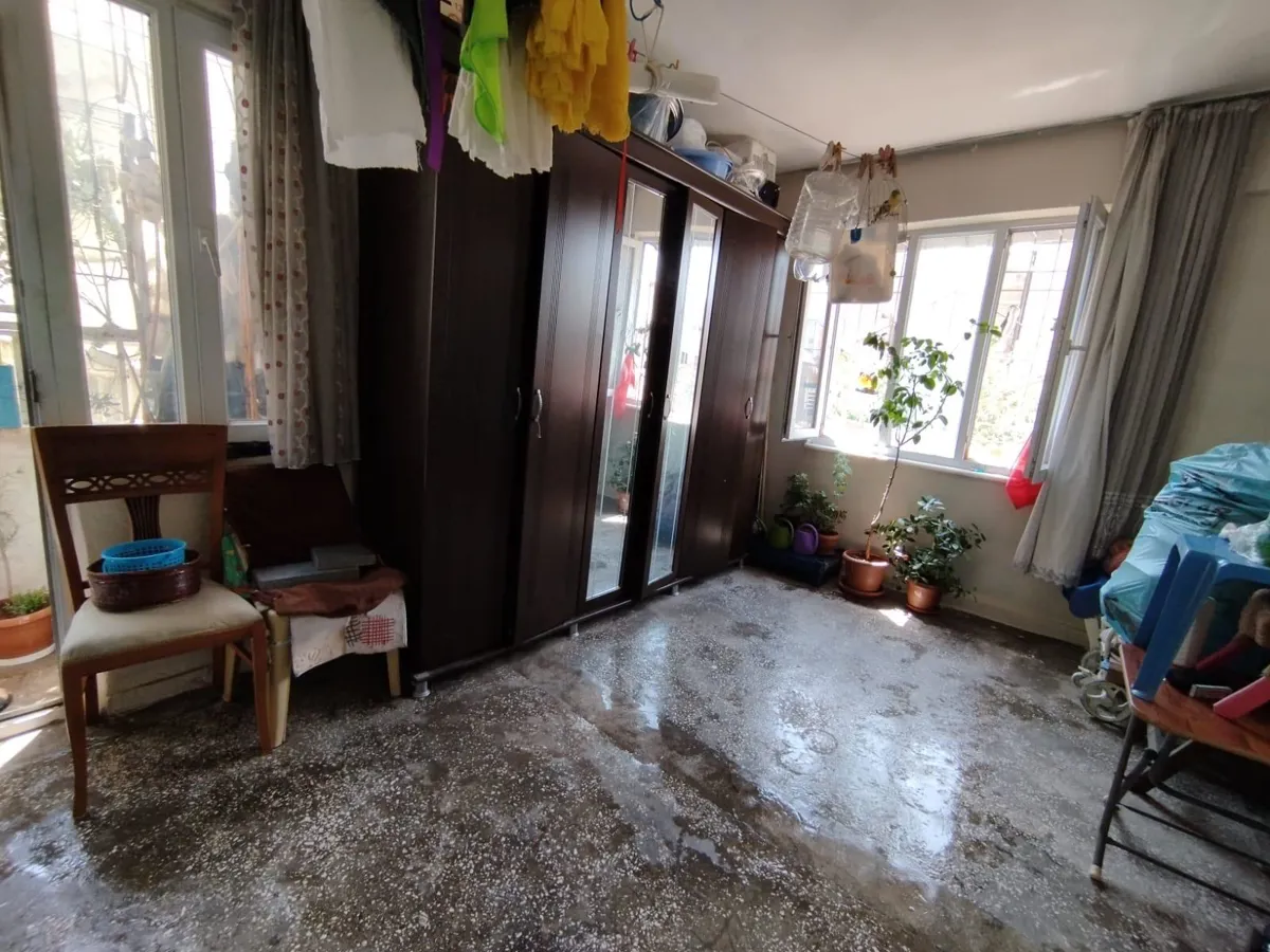 Yaşı ilerleyen yurttaş için evde çalışma yapıldı