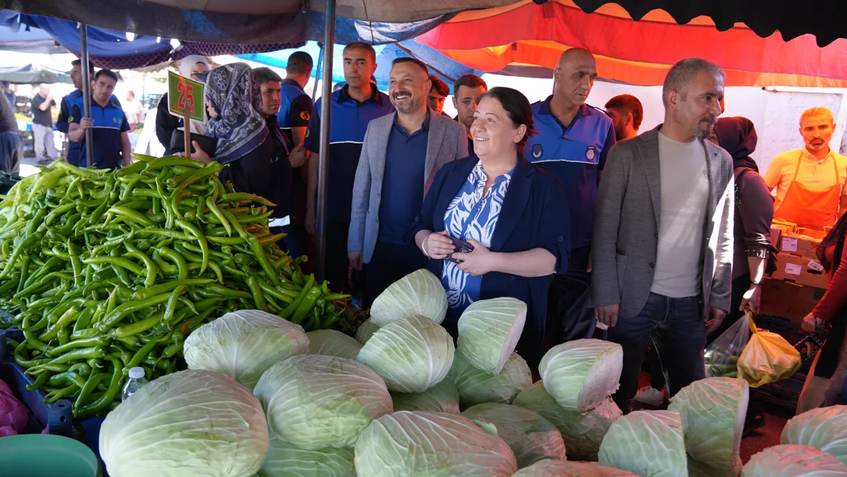 Eş Başkan Ayaz bayram öncesi denetimlere devam ediyor