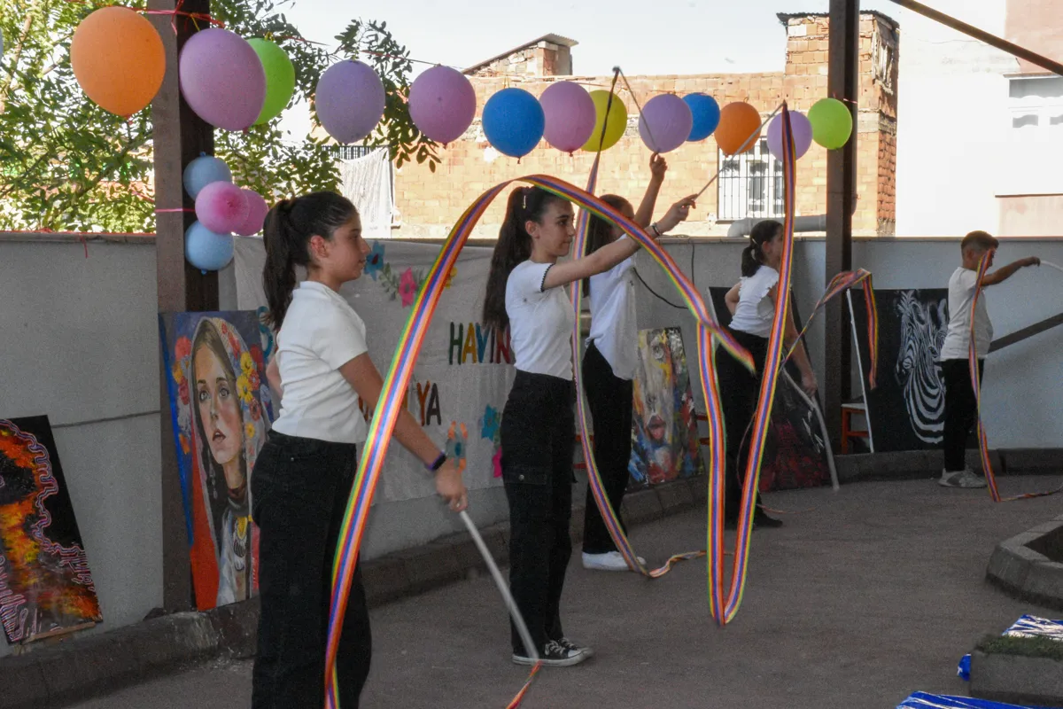 Solin Oyun Evi'nde renkli yaz sonu etkinliği
