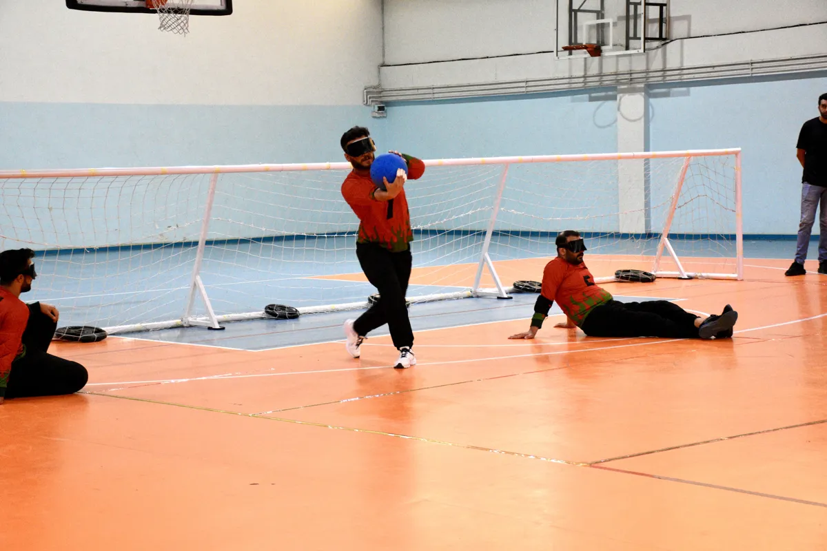 Engelliler Haftası’nda Goalball Turnuvası düzenlendi