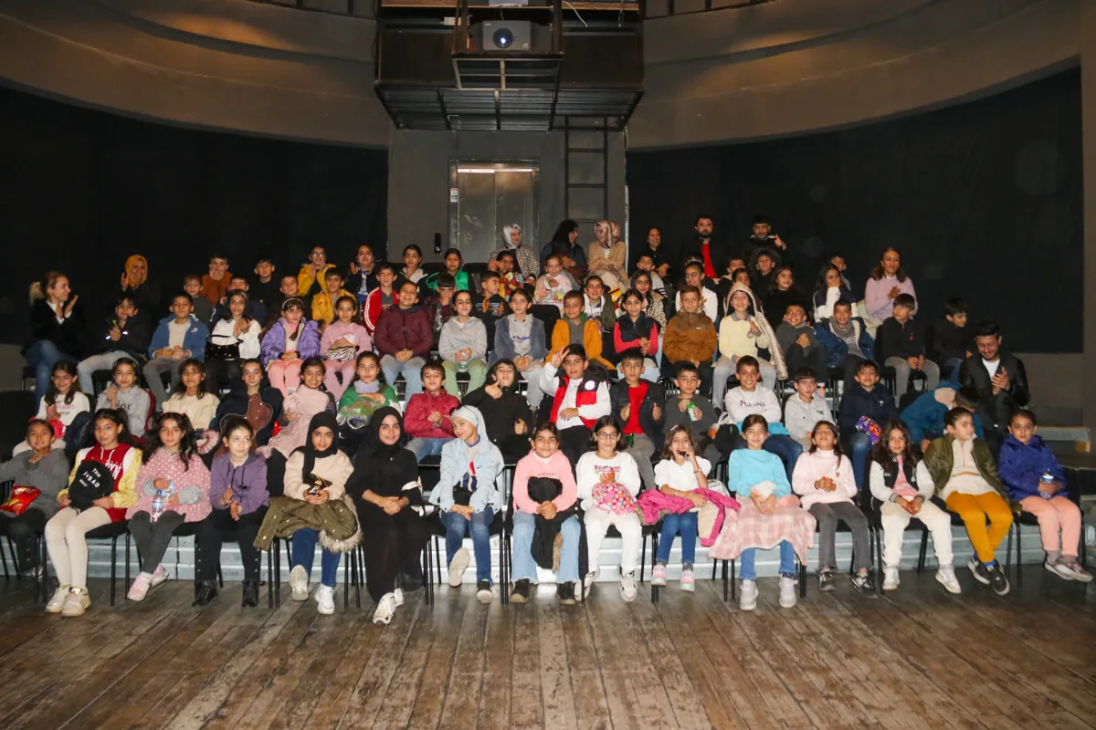 Çocuklar için sinema etkinliği düzenlendi
