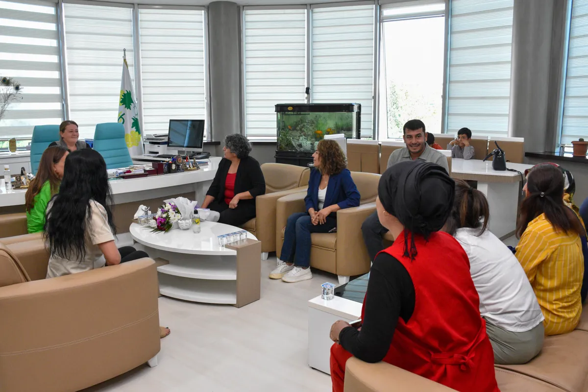 Sebahat Tuncel’den Eş Başkan Leyla Ayaz’a ziyaret