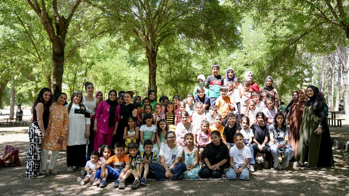 Çocuklar için bahar etkinliği düzenlendi