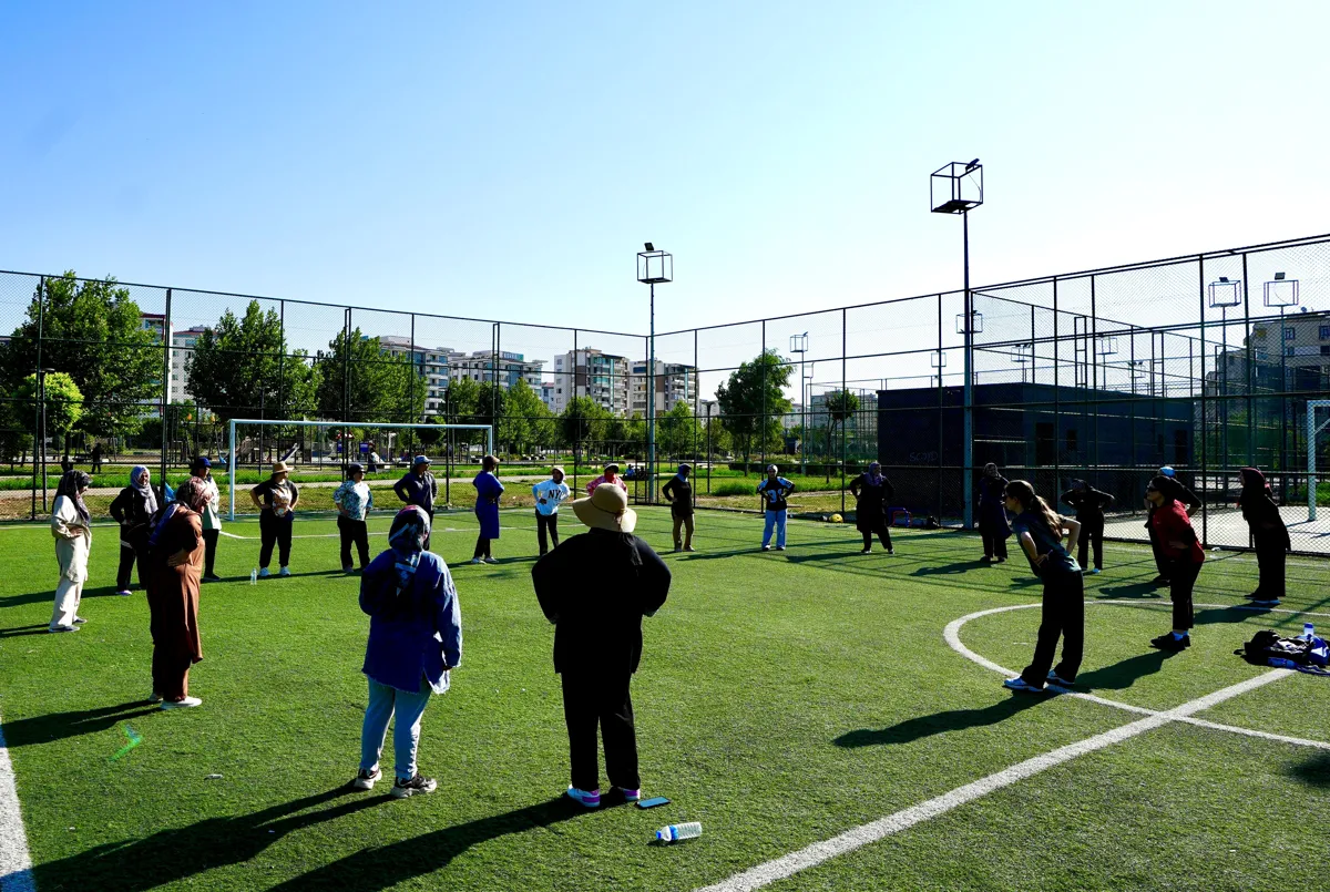 Kadınlar her sabah sporda buluşuyor 