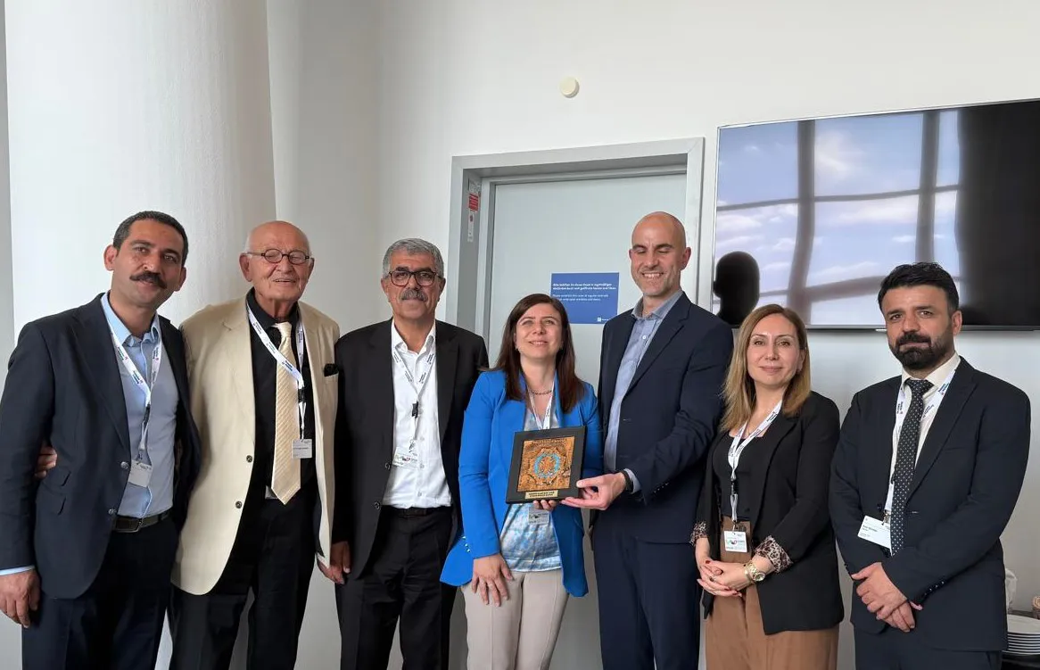 Eş Başkan Çelik Almanya’da temaslarda bulundu