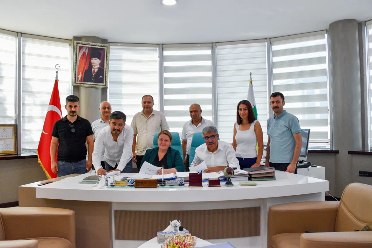 Bağlar Belediyesi ile Tüm Bel-Sen arasında Toplu İş Sözleşmesi imzalandı