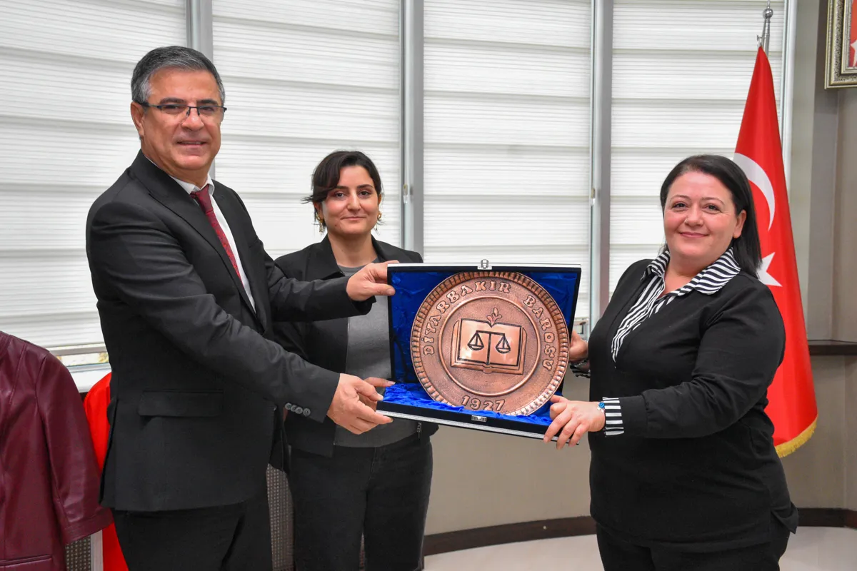 Diyarbakır Barosundan Bağlar Belediyesine ziyaret