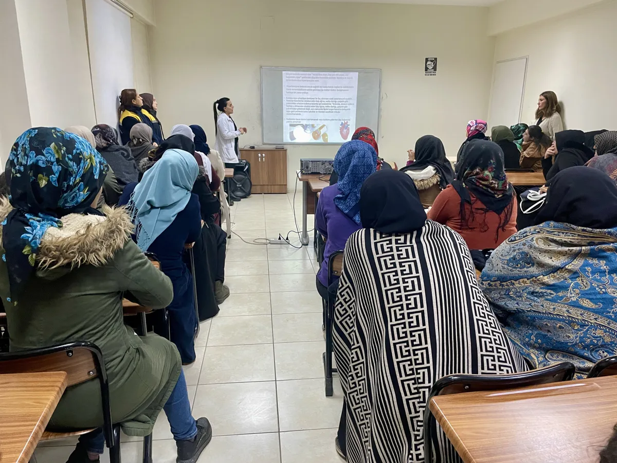 Hipertansiyon ve diyabet hakkında seminer düzenlendi