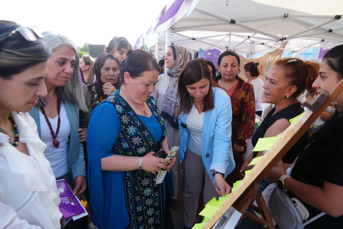 Amed Kadın Emek ve Kültür Sanat Buluşması yoğun ilgi gördü
