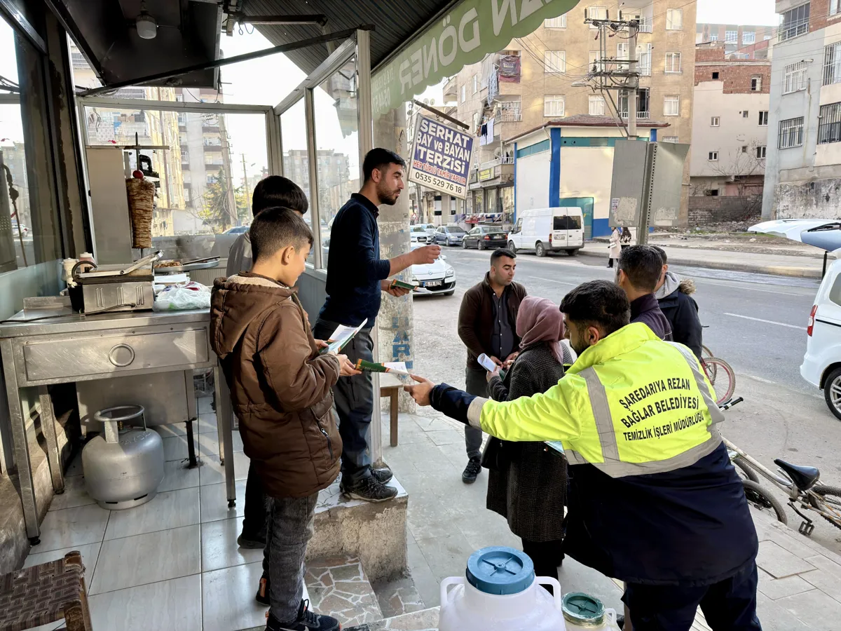 Cengizler Caddesi'nde temizlik kampanyası: Bağlar için birlikte çalışıyoruz