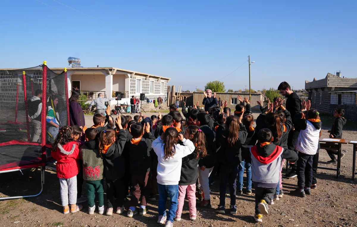 Çocuklar için sanat ve spor atölyeleri düzenlendi
