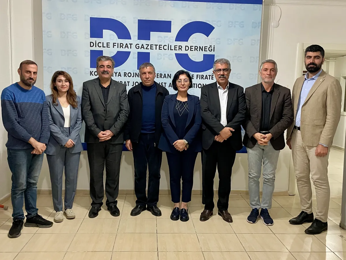 Eş Başkanlardan gazetecilik meslek örgütlerine ziyaret