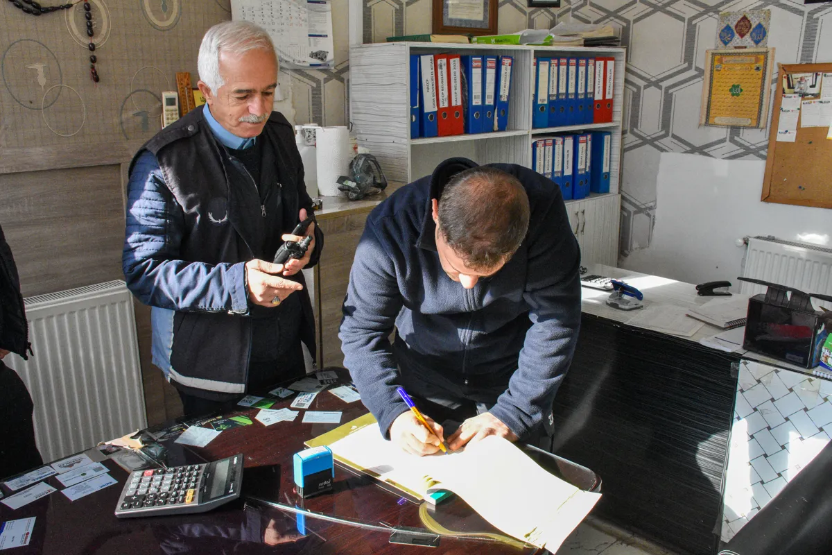 Zabıta Müdürlüğü anket çalışması başlattı