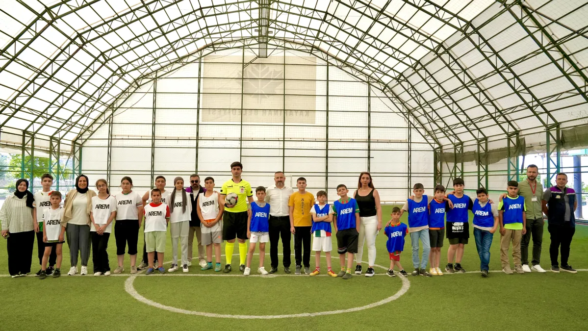 Rehabilitasyon merkezleri arasında futbol turnuvası başladı