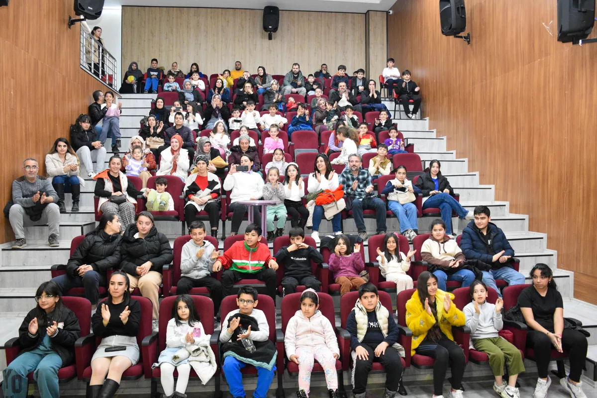 Çocuklar dönem sonu etkinliğinde buluştu